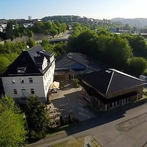 Gebäude der Calvary Chapel Siegen aus Luftperspektive